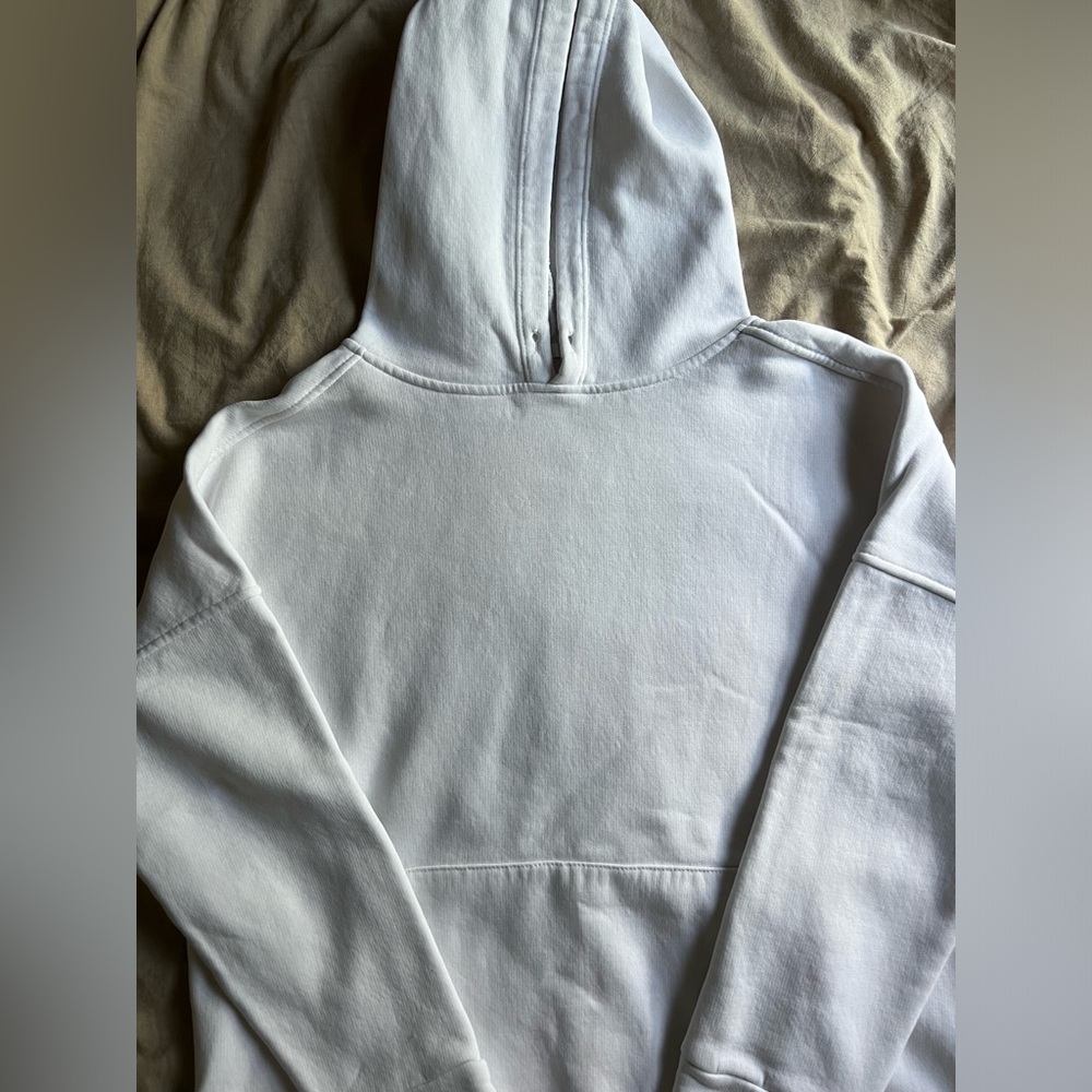 White Oversize Hoodie